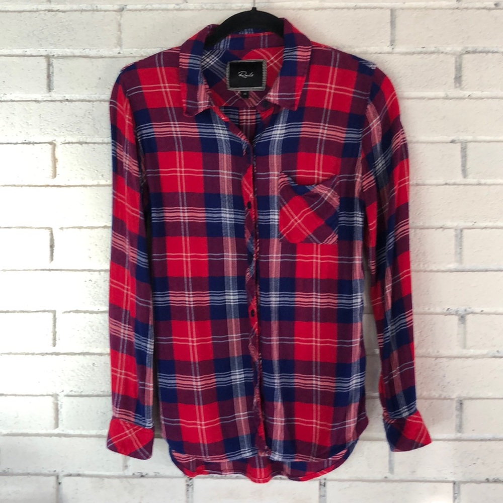 Rails Plaid Button Down Size XS